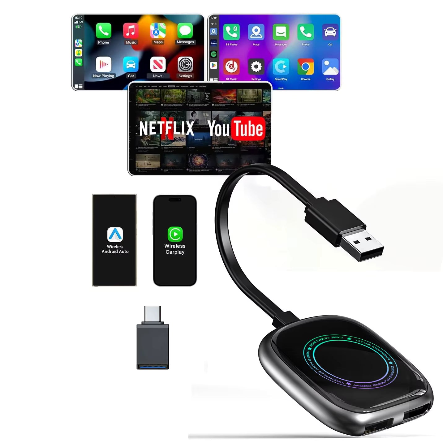 Vehicle Smart Box - CarPlay & Android Auto