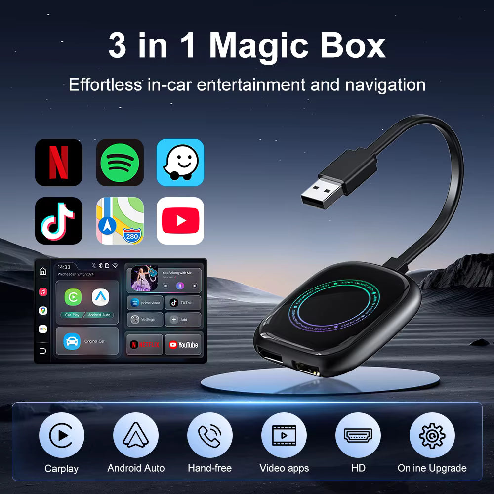 Vehicle Smart Box - CarPlay & Android Auto