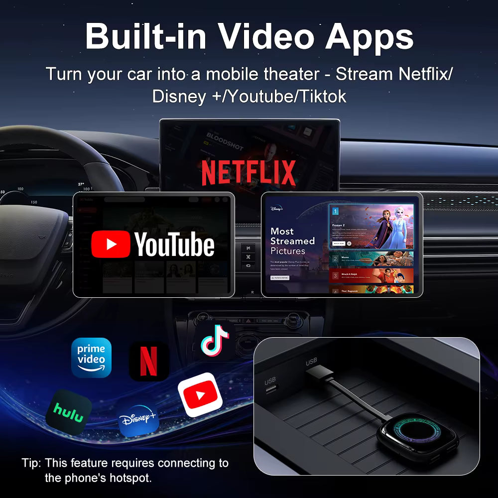 Vehicle Smart Box - CarPlay & Android Auto