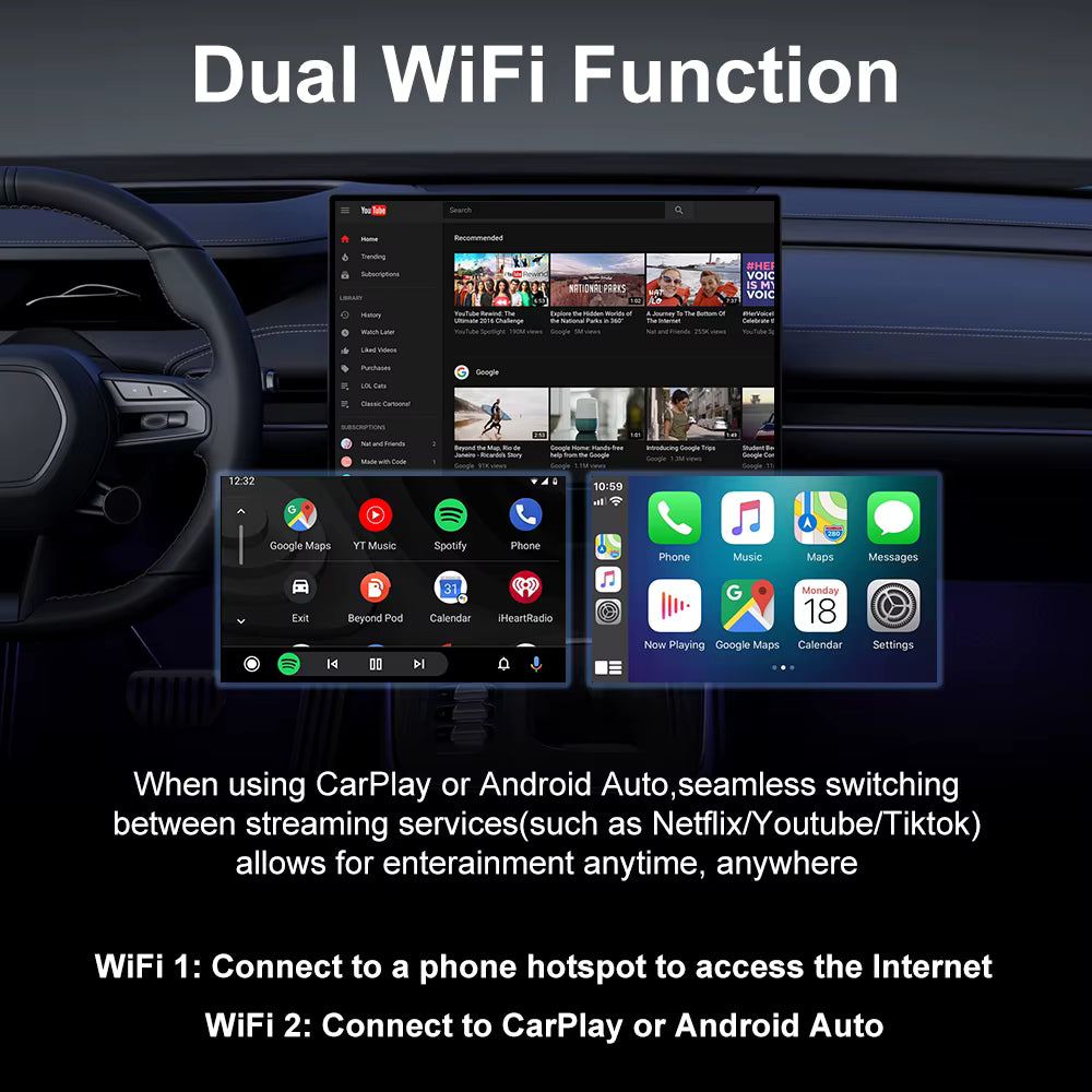 Vehicle Smart Box - CarPlay & Android Auto